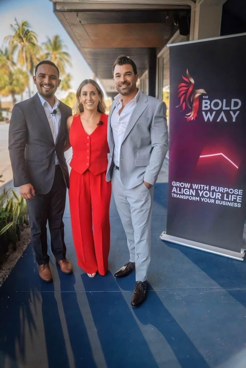 The Bold Way founding team: Alexis, Brian, and Alex